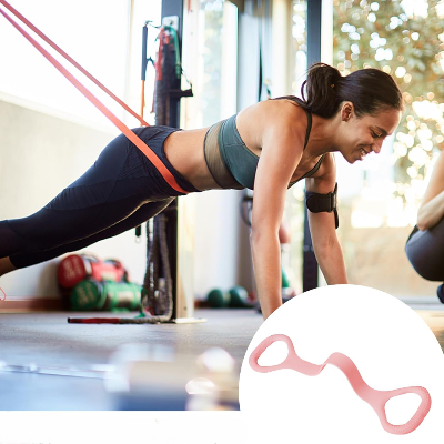Elastique musculation - FlexBandPro™ - Rose