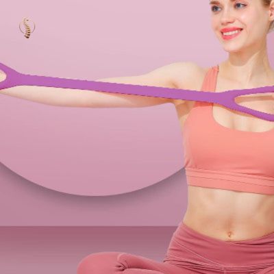 Elastique musculation - FlexBandPro™ - Mauve