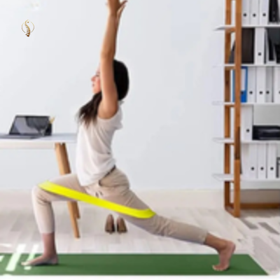 elastique musculation fente intérieure