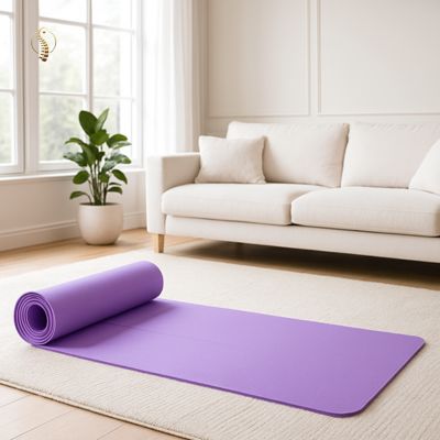 tapis de gym violet