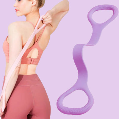 Elastique Musculation- FlexBandPro™ - Mauve