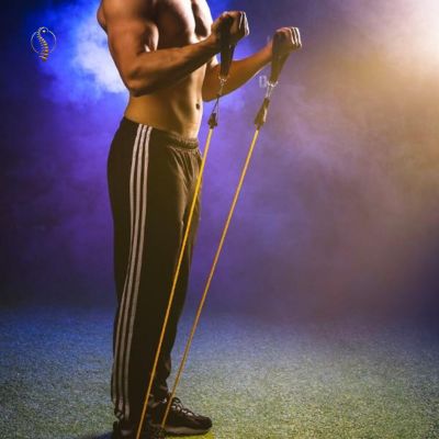 elastique musculation bras