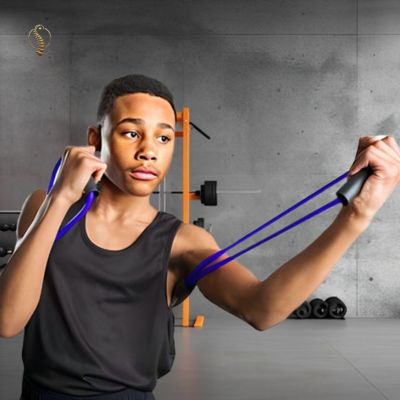 élastique musculation boxe homme
