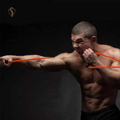 élastique musculation fait pour boxe homme  