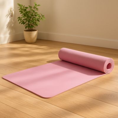 tapis de gym rose