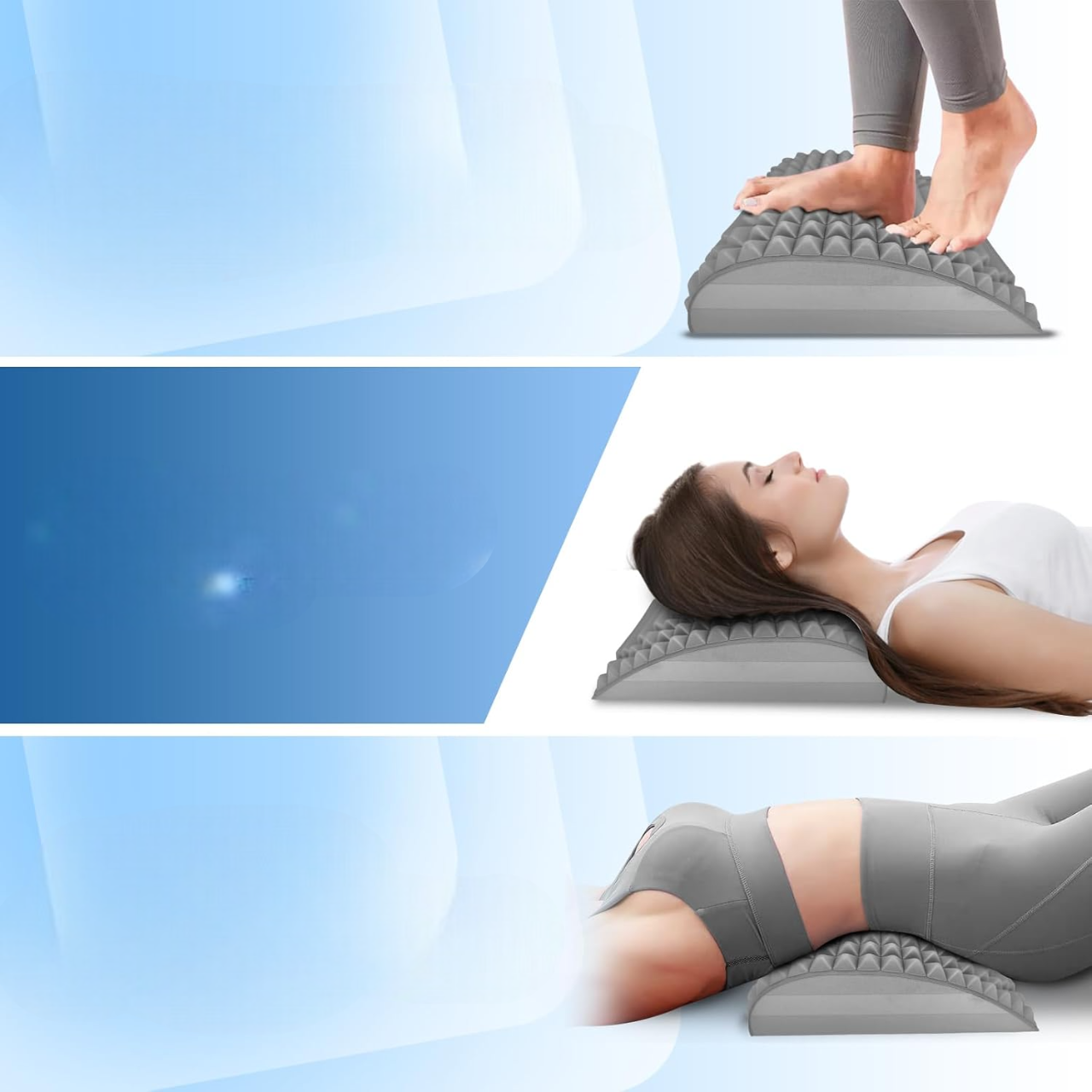 Masseur dos - BackStretcherPillow™ - Gris